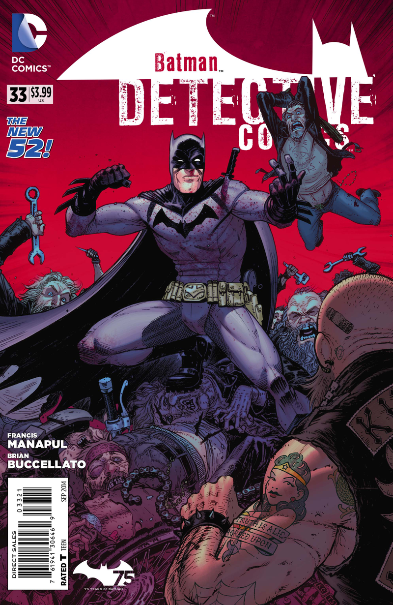 Illustration for article titled Exclusive DC preview: Detective Comics #33 delivers classic Batman with gorgeous art